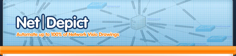 NetDepict - 100% Automated Visio Drawings of your IT & Network Infrastructure